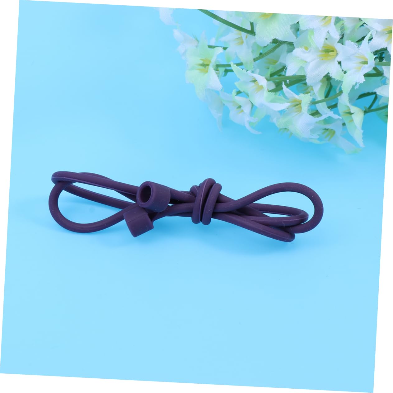 Hemobllo 1 Pièce Étui pour Écouteurs Casque Micro Casque Audio Corde pour Écouteurs Sangle Anti-Perte pour Écouteurs Accessoires d'oreille Violet,Mauve