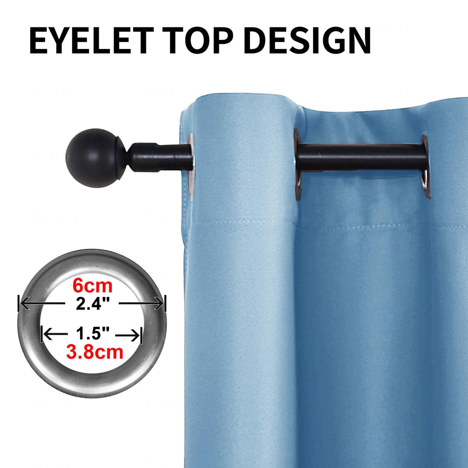 Tende da Esterno per Gazebo da Giardino, Isolamento Termico Impermeabile con Occhielli (Superiore e Inferiore) Tenda da Patio Frangivento per Mantenere La Privacy, 1 Pannello,Lightgray-W132xH305cm