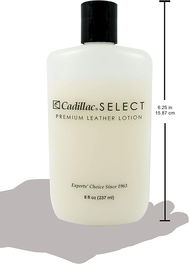 Cadillac Select Leather Lotion Limpiador y Acondicionador 8 oz miniatura 7