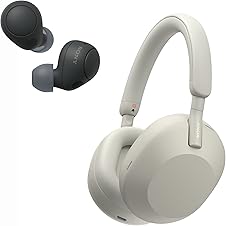 [52% off] Sony WH-1000XM5 Premium Noise Canceling Headphones (Silver) with Free WF-C700N Truly Wireless Noise Canceling Earbuds (Black)Sony WH-1000XM5 Premium Noise Canceling…