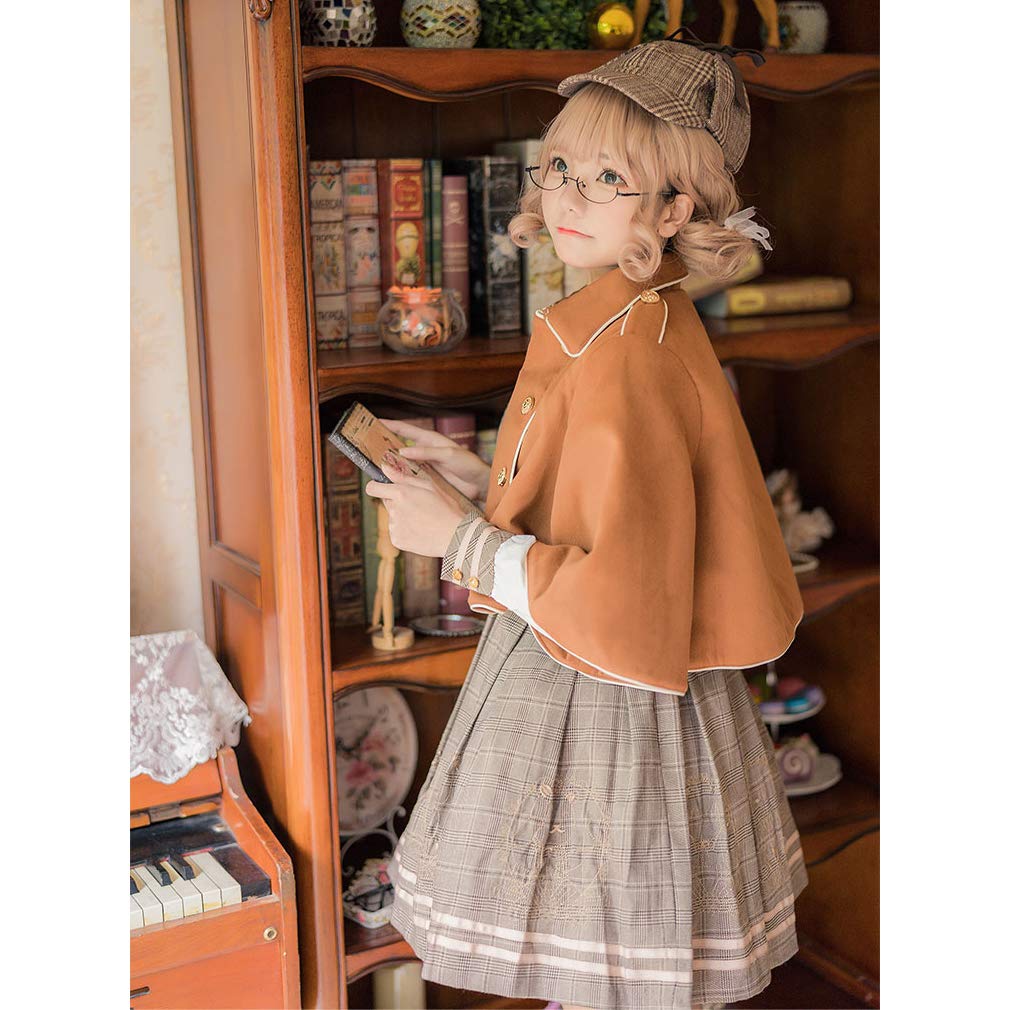 Amazon.co.jp: ワンピース ロリータ 長袖 制服 コスプレ 衣装