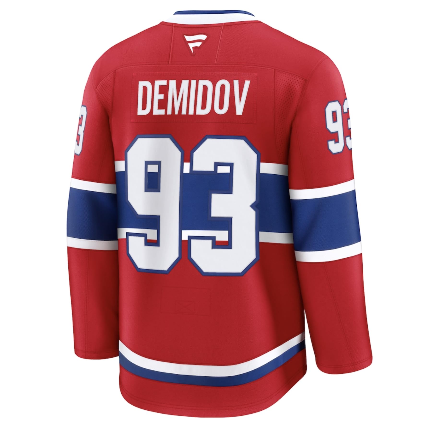 Fanatics Ivan Demidov Montreal Canadiens Home Premium Jersey - Red - 4