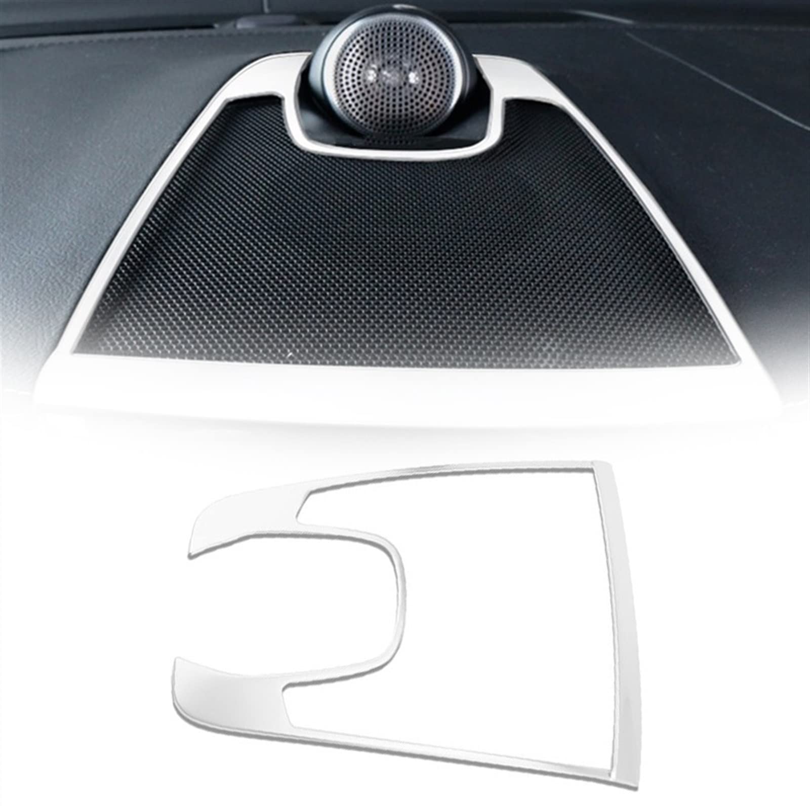Car Dashboard Audio Speaker Frame Trim Sticker for Volvo XC60 2018 2019 2020 Interior Accessories