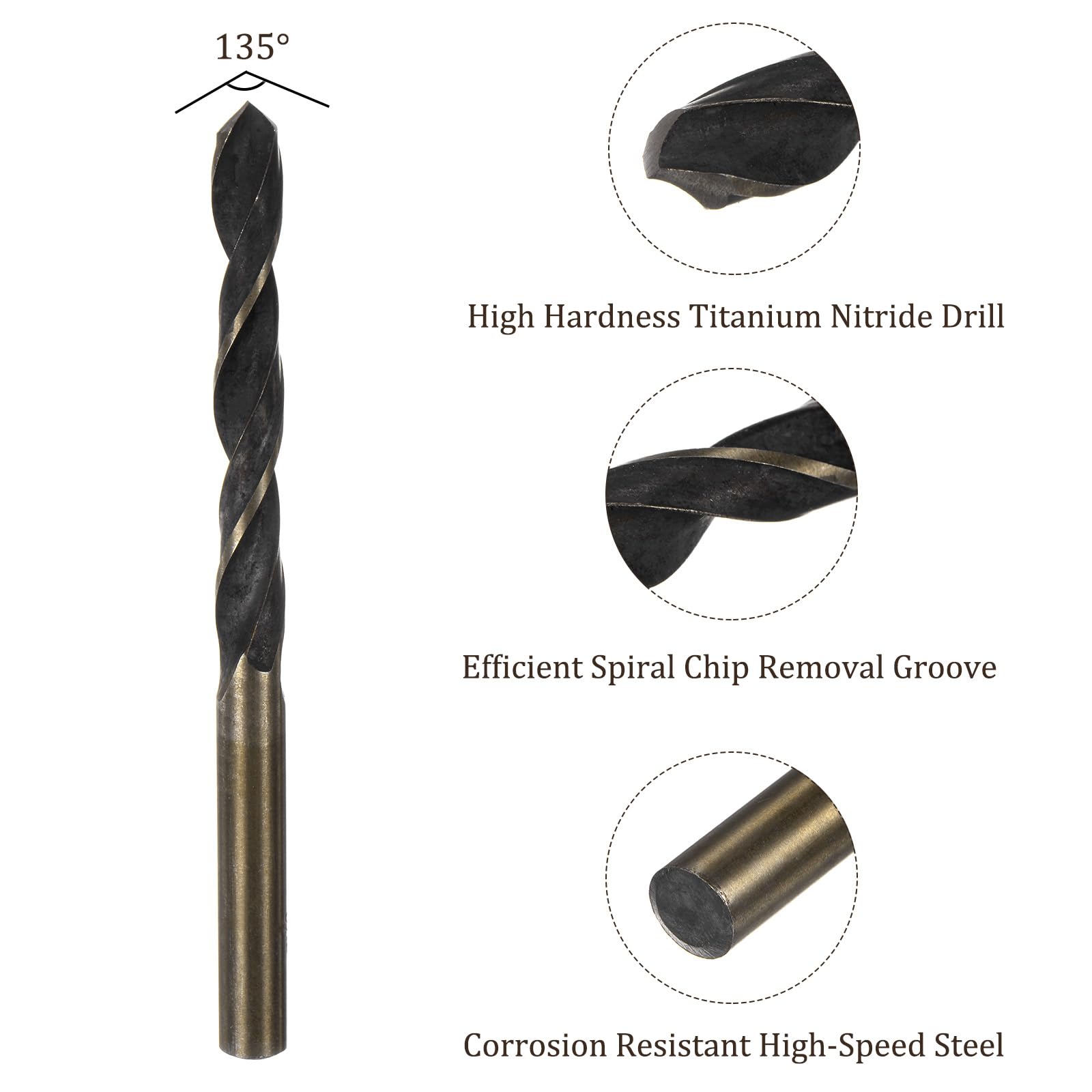 Kozelo 2PCS Twist Drill Bit - Image 2