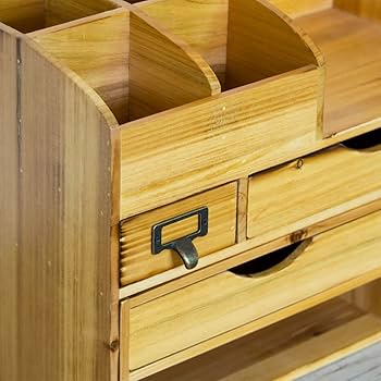 小物入れ 伸縮 自由自在 木製デスクオーガナイザー 卓上 Amazon.co.jp: Juleduo 卓上 デスクオーガナイザー ペン立て