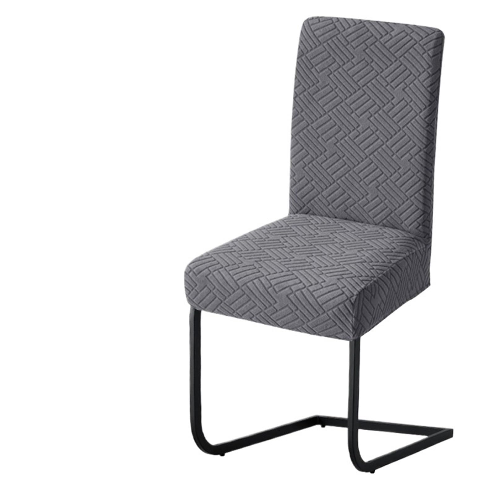 FVDZRFIE Chair Covers 1/4/6pcs Jacquard Dining Room Chair Covers Stretch Banquet Chair Cover Adjustable Removable Seat Slipcovers(Color 5,4pcs)