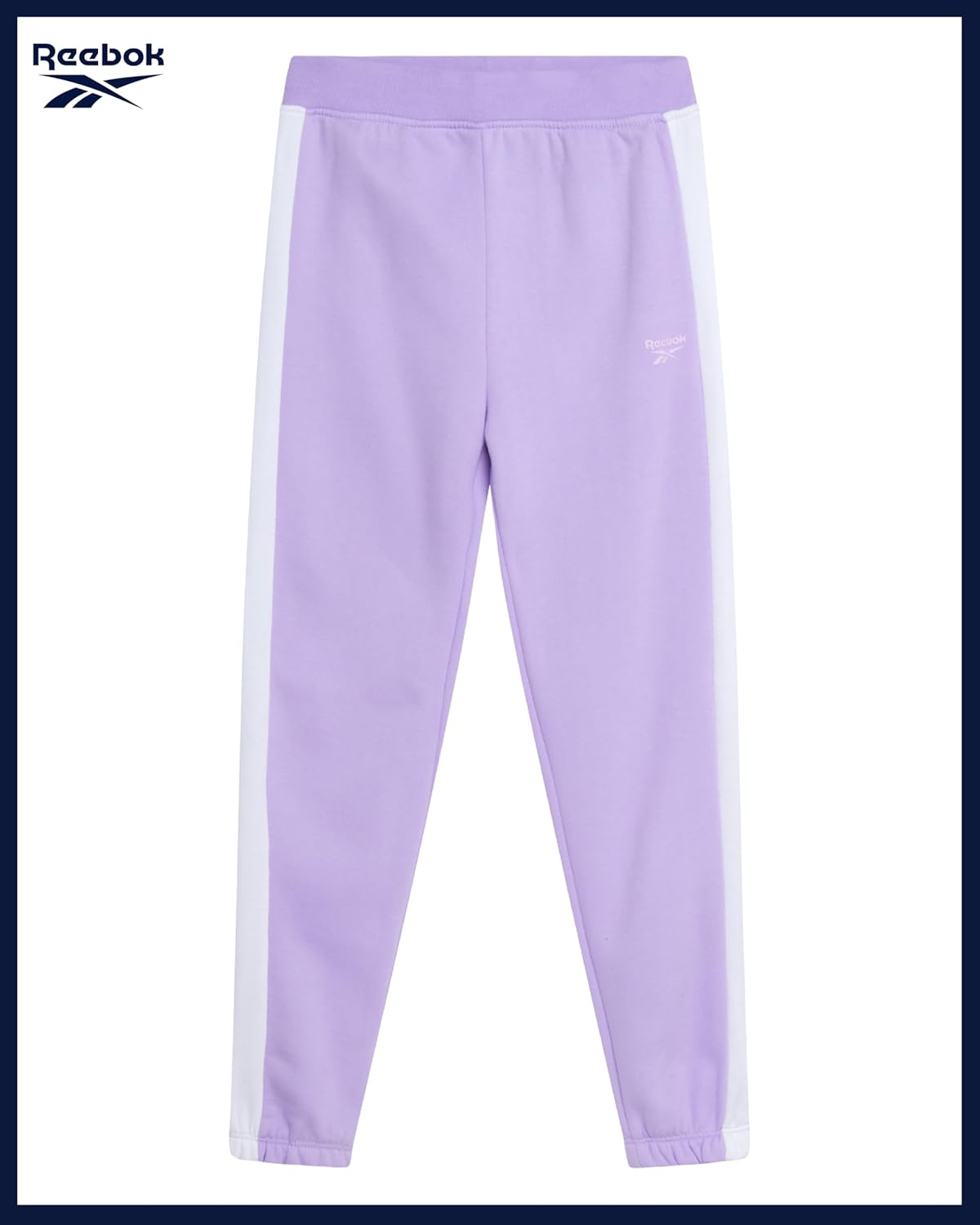 Reebok Girls Jogger Set - 2 Piece Matching Sweat Set with Pullover Hoodies and Athletic Joggers for Girls - Image 7