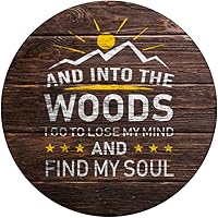 Vista 5 de Into The Woods I Go Wood Design Adventure Hiker Gift - PopSockets Grip and Stand for Phones and Tablets