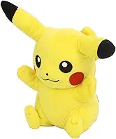 Pelúcia Pokémon Pikachu Sério - 20cm - Tomy