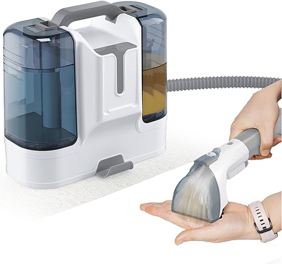 Amazon カーペットクリーナー 掃除機 14000Pa強力吸引 リンサー洗浄機 コードレス掃除機 車 スチームクリーナー 乾湿両用掃除機 カーペット 布製品 ペットシート 車内 ラグ