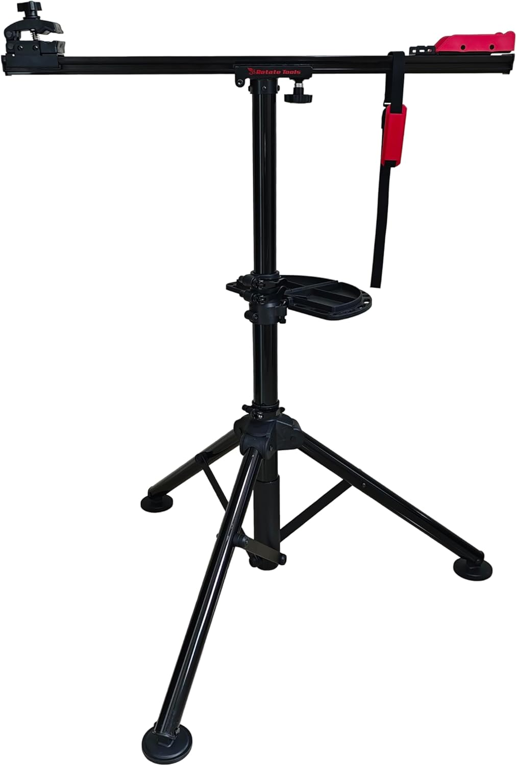 RT-200BH Bicycle Repair Mechanics Workstand - for Home or Professional Team Use - Mountain or Road Bike Maintenance with Plate Tools Holder - Aluminum Pro Sports