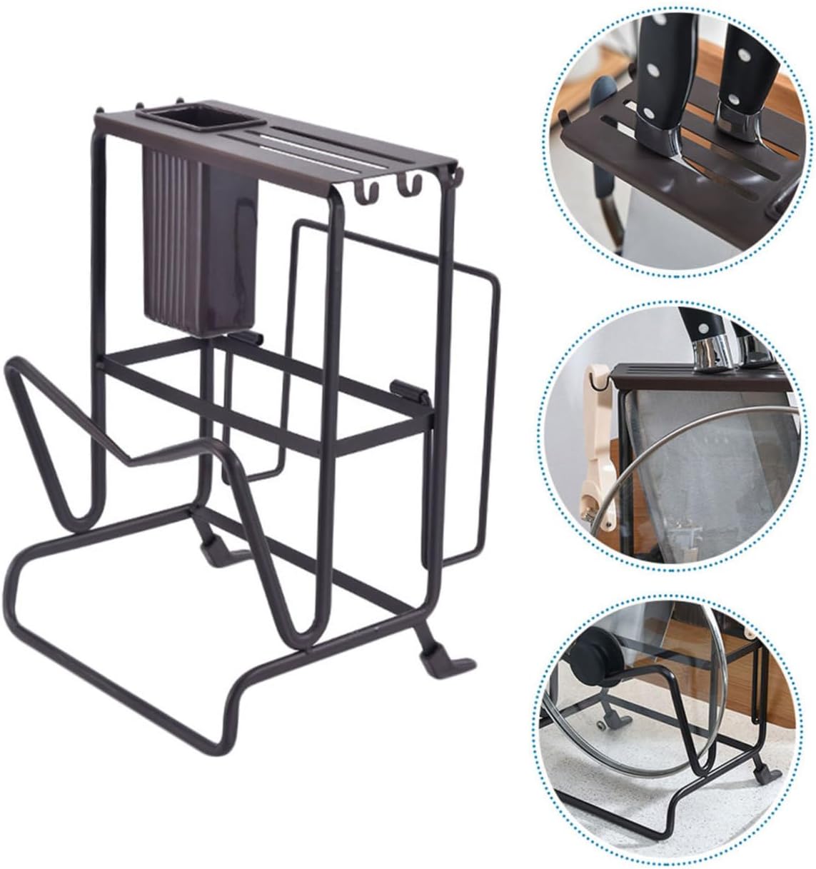Space-saving Kitchen Storage Rack Cutter Storage Shelf Holder for Dishes Cutting Board