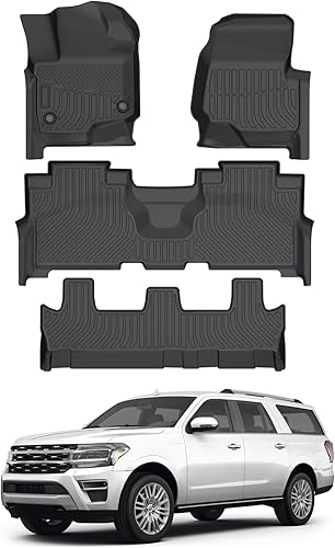 Miniatura 10 de Tapetes para piso Cartist para Toyota Highlander 7/8 asientos 2014-2019, revestimientos para todo tipo de clima para accesorios de Highlander 3D TPE