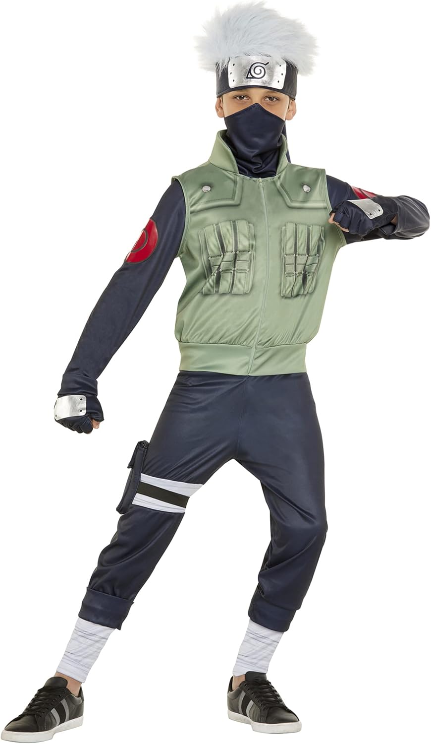 Buy Kakashi Kids Naruto Officially licensed Costume Halloween Dress Up Anime Youth Boys Online