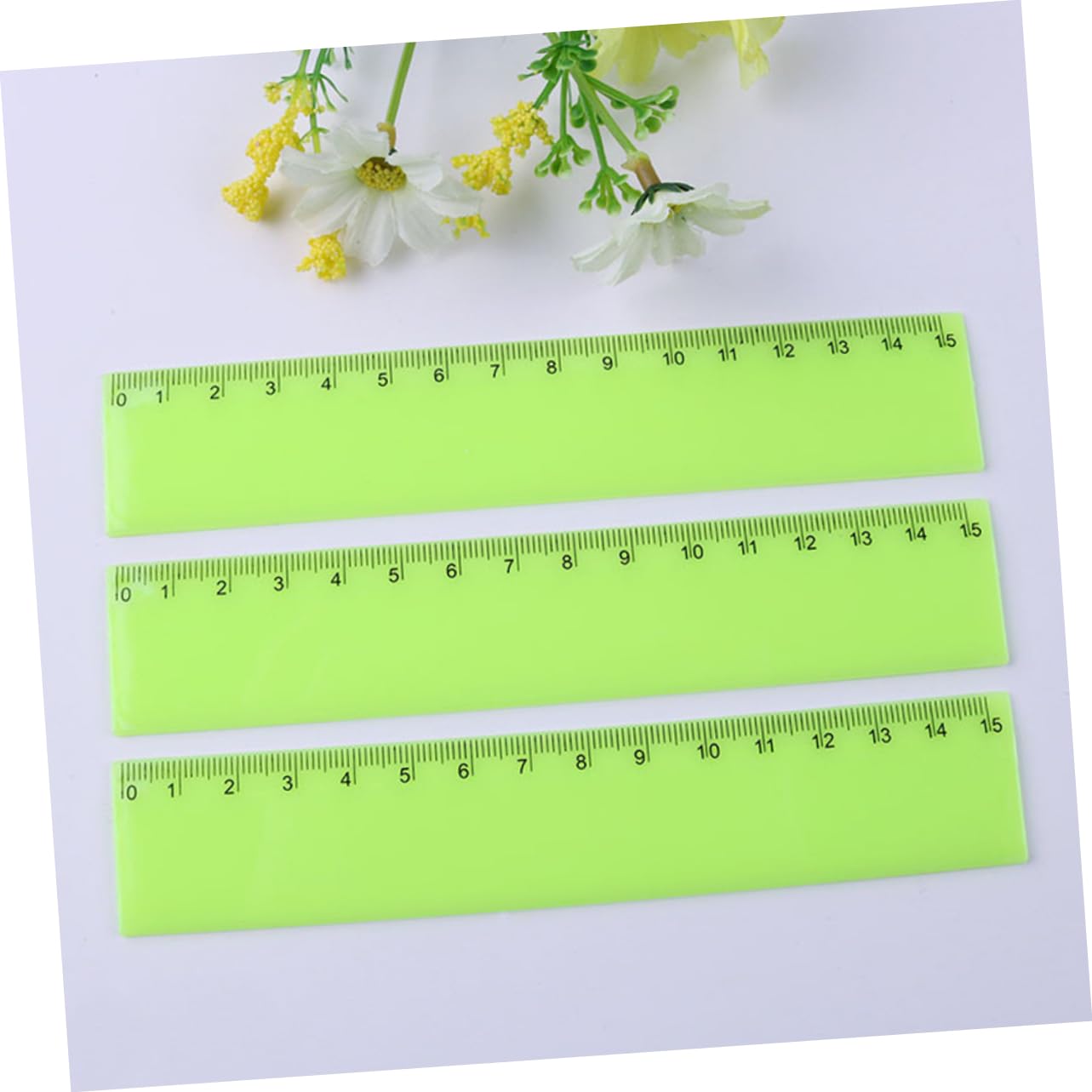VILLCASE 5 Sätze Buntes Lineal Wiederverwendbare Lineale Messlineale Aus Kunststoff Neuartige Farbige Lineale Lineal Für Das Klassenzimmer Bunte Herrscher Lineale Malen Plastik 25 Stück * 5