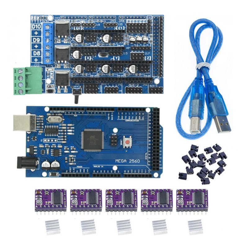 RAMPS 1.5 carte R3 DRV8825 dissipateur USB kit de cavaliers électronique 3D