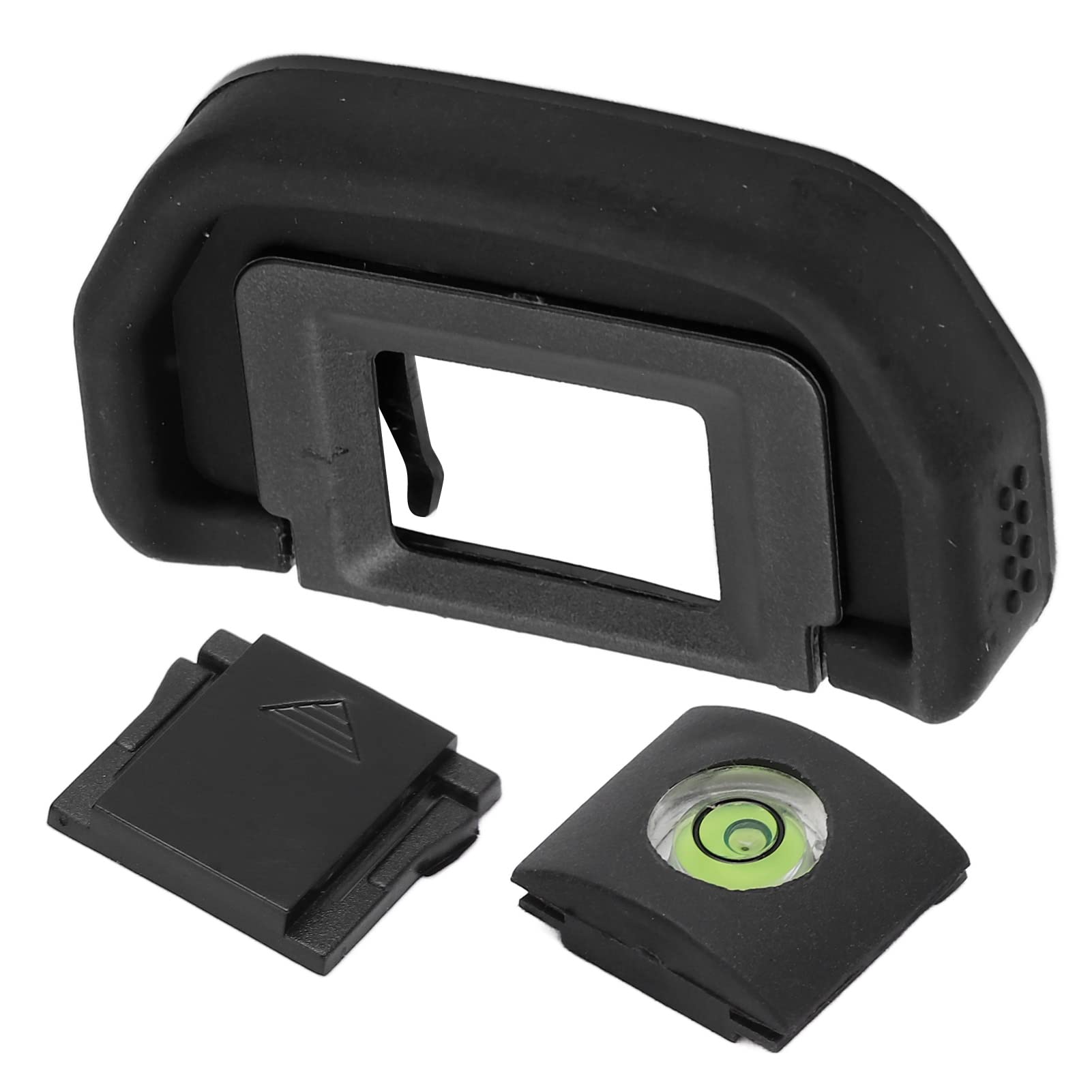 Akozon EB Viewfinder Eye Cup Eyepiece Viewfinder Protector Viewfinder Eyecup Eyecup Cold Shoe Cover Level Set for 5D2 D6 7D 60D Camera - Image 2