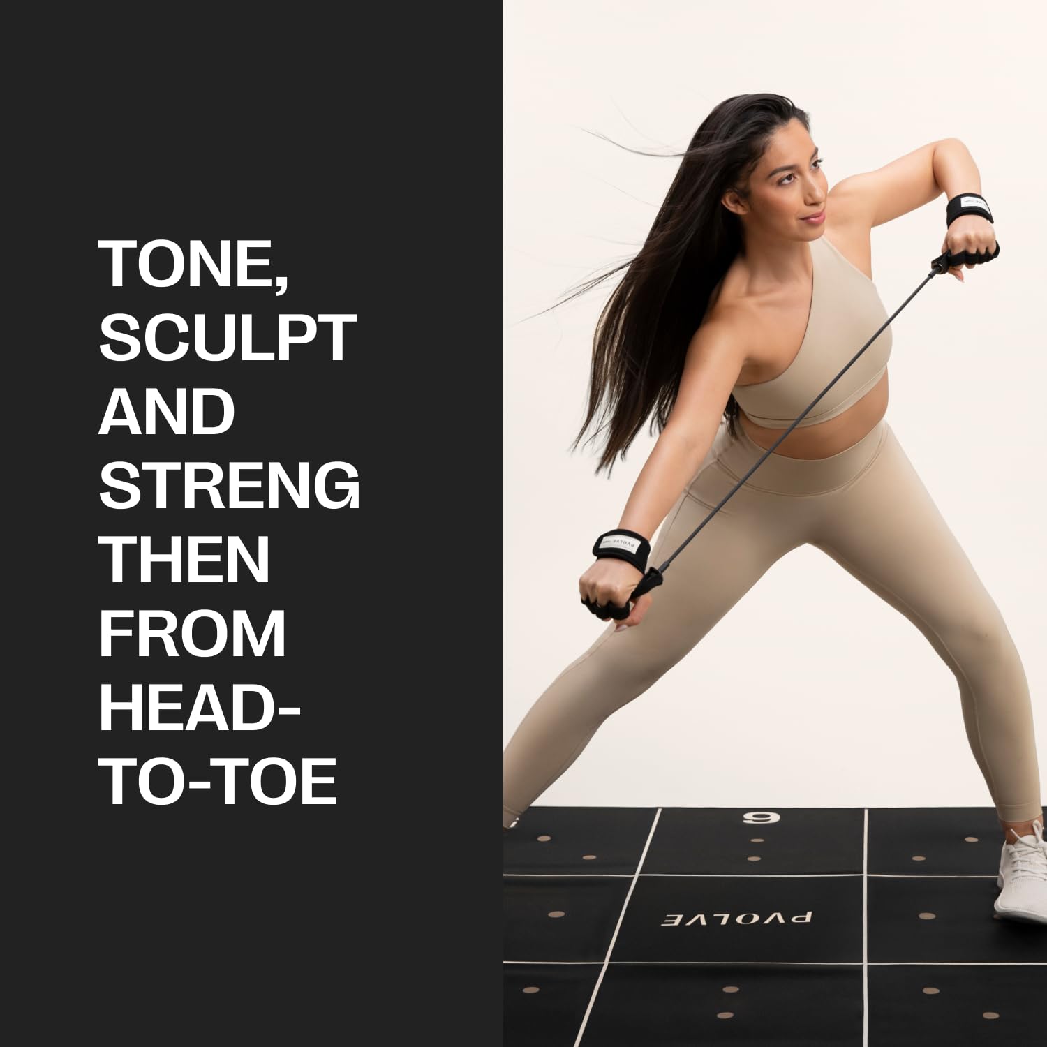 PVOLVE Home Workout Bundles - Home Gym Fitness Equipment for Total Body Strength Exercise and Recovery