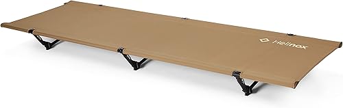 Miniatura 9 de Helinox Cuna One ligera, compacta, plegable, portátil, catre de camping, regular, marrón coyote