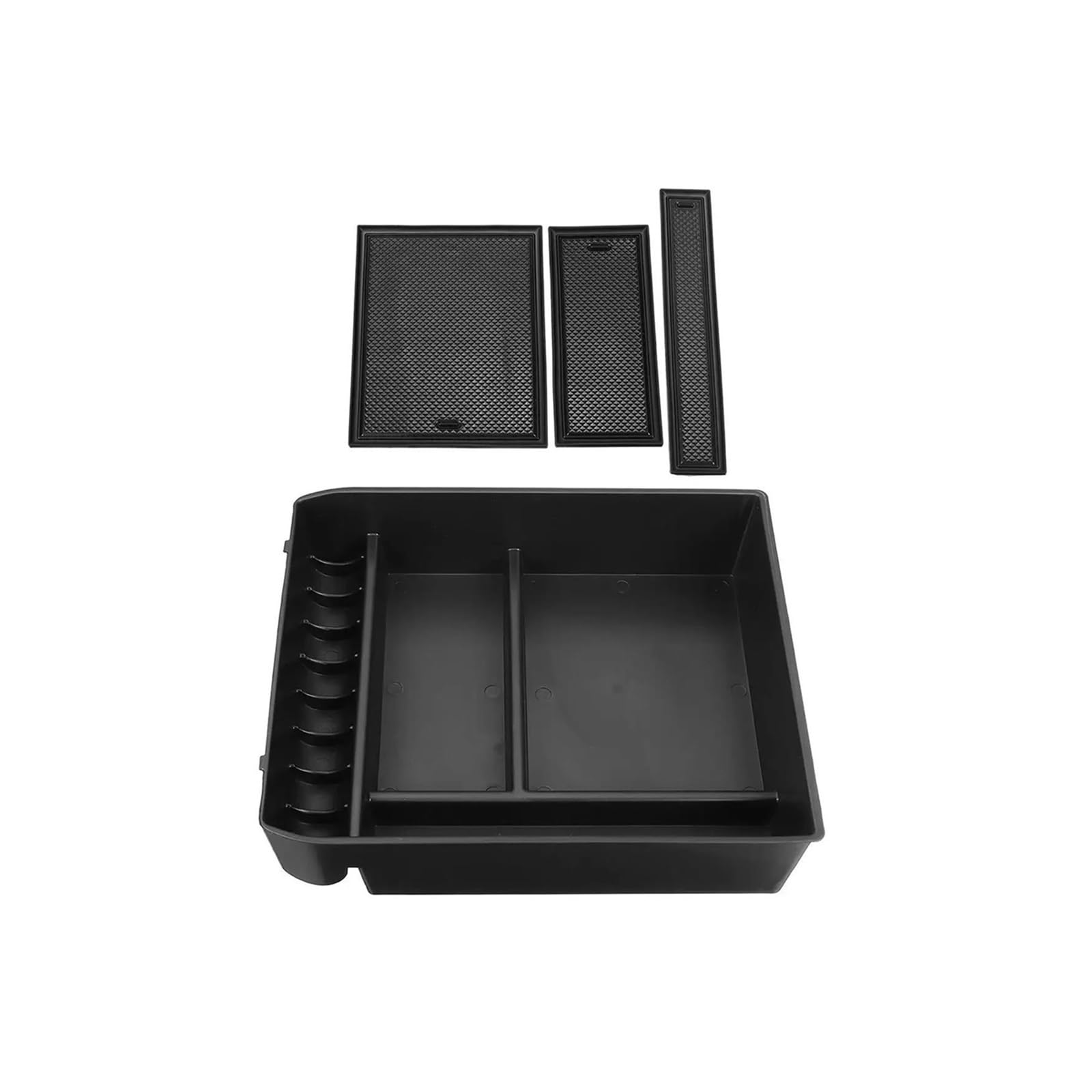 Center Console Organizer For Toyota For Land For Cruiser For Prado 120 150 FJ120 KDJ 120 125 2005 04-09 Car Armrest Storage Box Tray