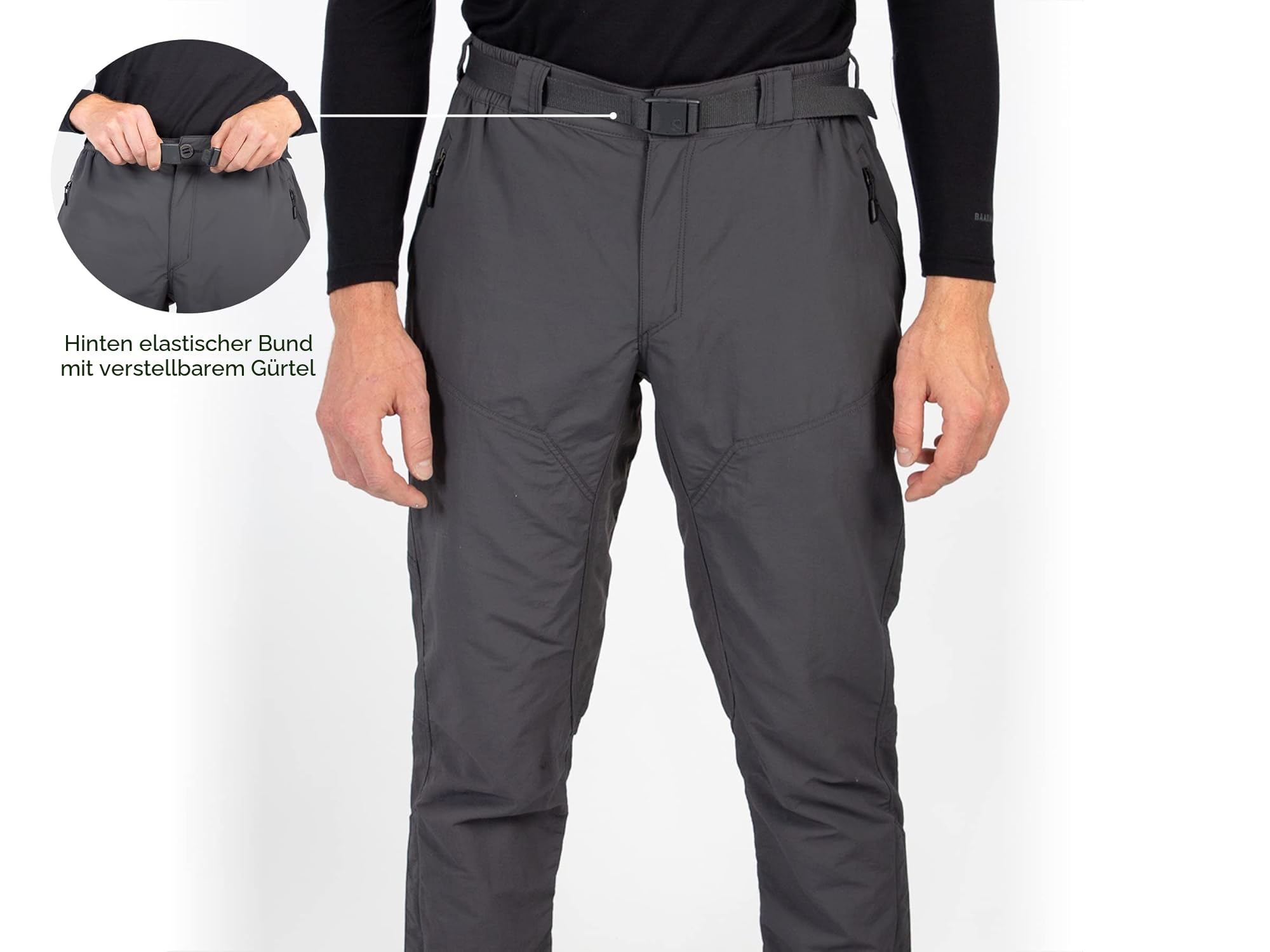 Endura Herren Hummvee Cycling Trouser II | Clickfast Compatible | Mountain Bike Trousers | MTB | Trail | Commute | City Hose