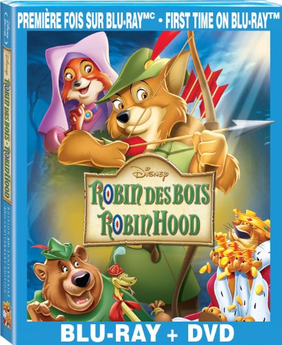Robin Hood -  Blu-ray, Rated G, Wolfgang Reitherman