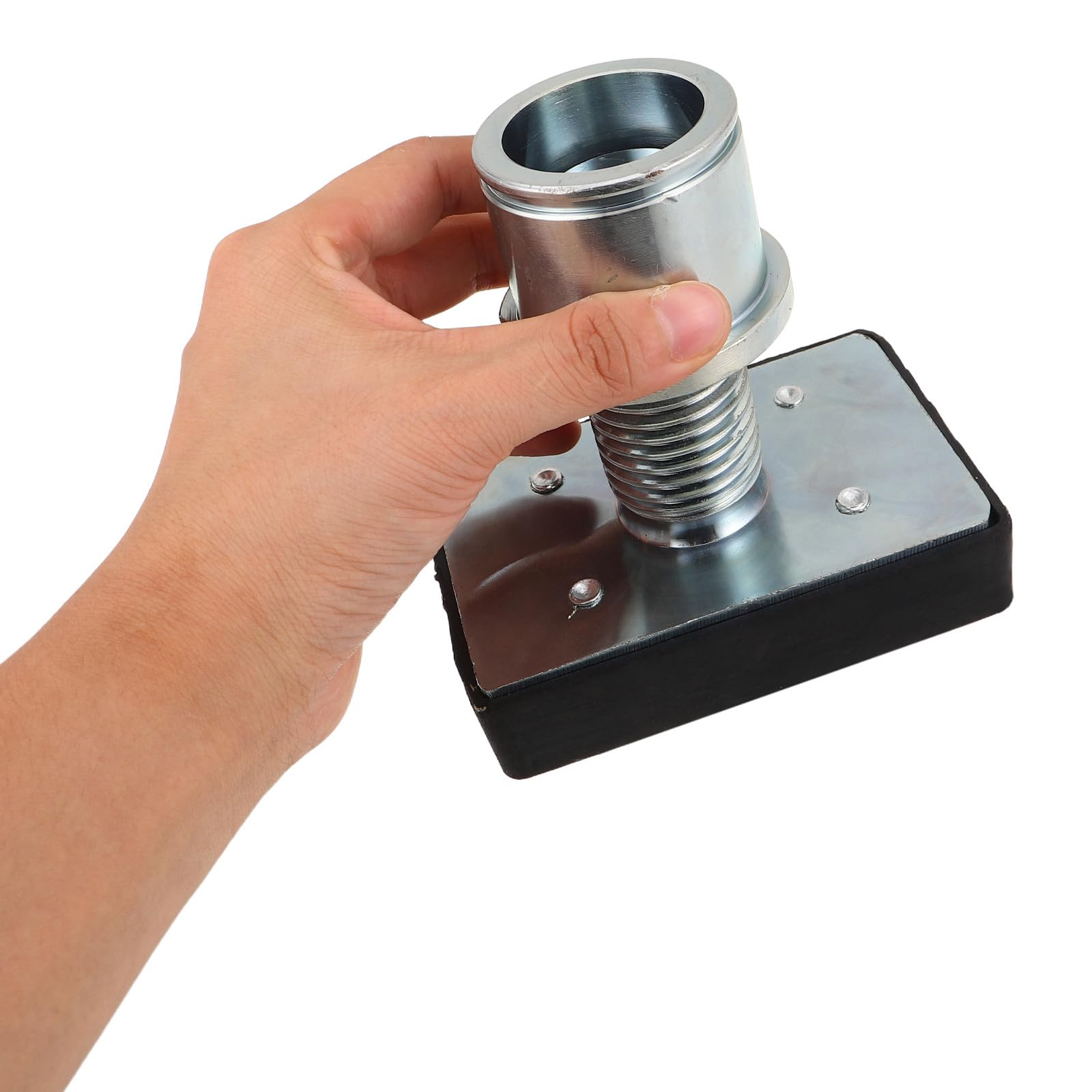 GALPADA Extensión para Plataforma Elevadora Hidráulica con Bandeja de Aleación y Goma Resistente al Desgaste, Diámetro de Rosca 3.5 Cm, Adecuado para Talleres Automotrices