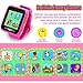 Toys for 3-8 Year Old Girls Pussan Smart Watches for Kids Toddler Watch with Camera USB Charging Best Christmas Birthday Gifts for Kids Smartwatch Kids Watches for Boys Girls VTech Kidizoom Pink