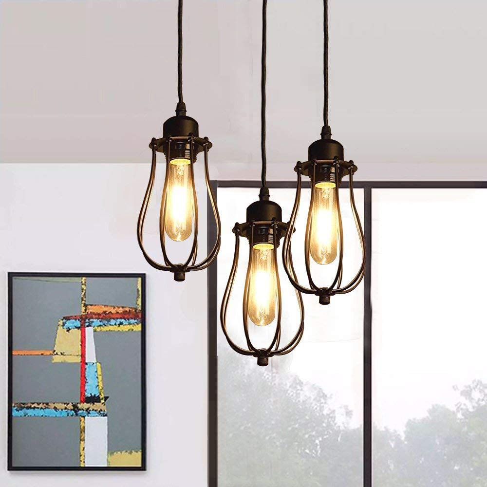 Retro metalowa lampa sufitowa wisząca oprawa żyrandol przemysłowy styl vintage czarny kreatywny metalowy wisząca oprawa oświetleniowa klatka lampa sufitowa oprawa sufitowa oprawa poddasza kawiarnia