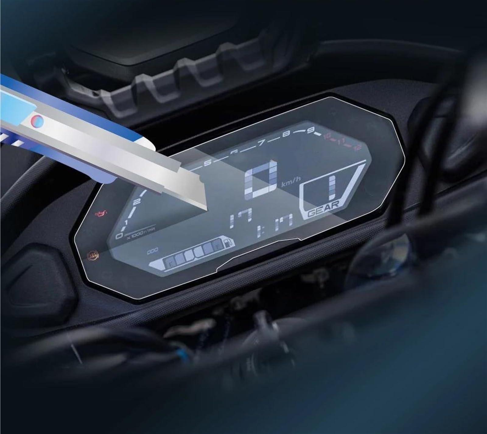 Protection d'écran pour compteur de vitesse de moto, fabriquée en Allemagne, résistante aux rayures, compatible avec Fantic Caballero 700 (à partir de 2023). - France Protection d'écran pour compteur de vitesse de moto, fabriquée en Allemagne, résistante aux rayures, compatible avec Fantic Caballero 700 (à partir de 2023). - France