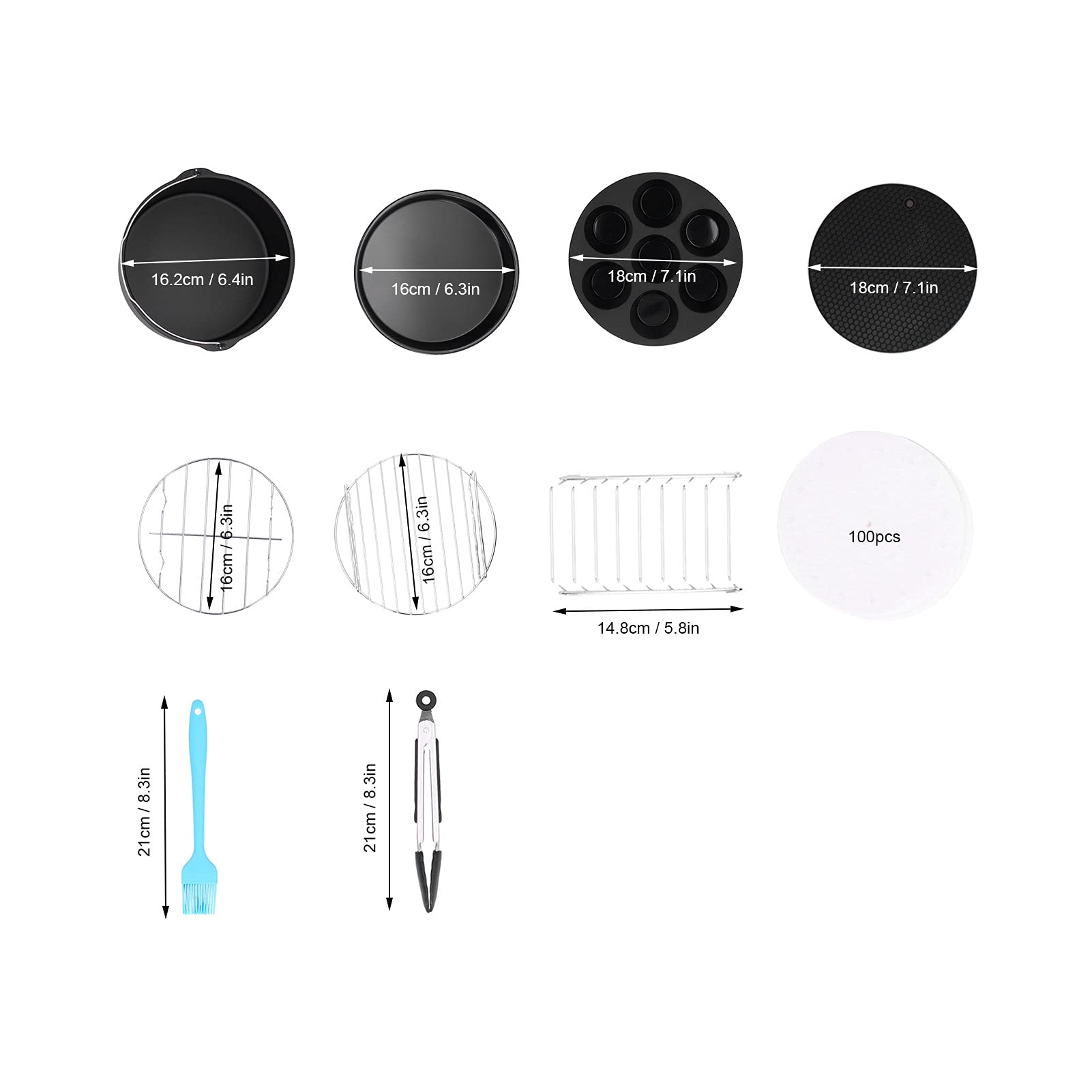 Accessorio Friggitrice per Dispositivo da 2,7-3,2QT