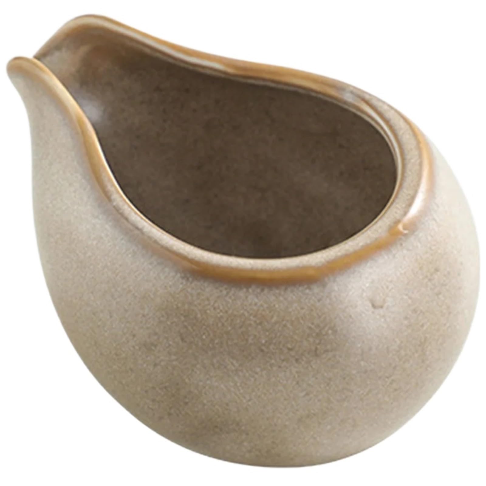 Ensemble de 3 pièces en céramique : pot à lait, saucière, tasse à eau, pichet, distributeur de crème et de café, sucrier et salière. Idéal pour la maison, le restaurant, le sirop, la mousse de la