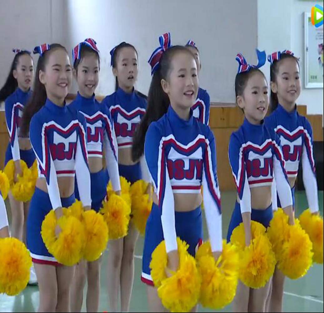 Amazon.co.jp: [TRVELBETT] キッズダンス キッズ チアガール