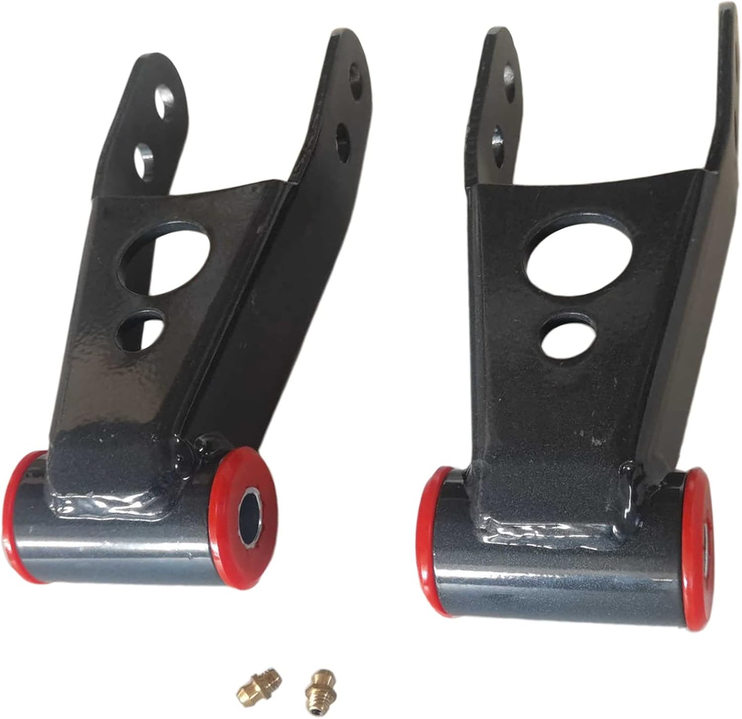 RH LH Rear 1"-2 Leveling Lift Leaf Spring Shackle Kit for 1984-2001 Jeep Cherokee XJ (2WD/4WD)