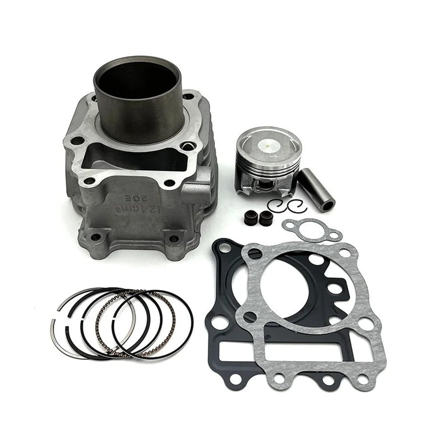 Fasce Elastiche Per SUZUKI Per AN125 AN 125 Per VECSTAR 125 Per HS125T Per Burgman 125 20E 20EB Scooter Parti Motore Motociclo Cilindro Pistone Kit Pistone(20E)