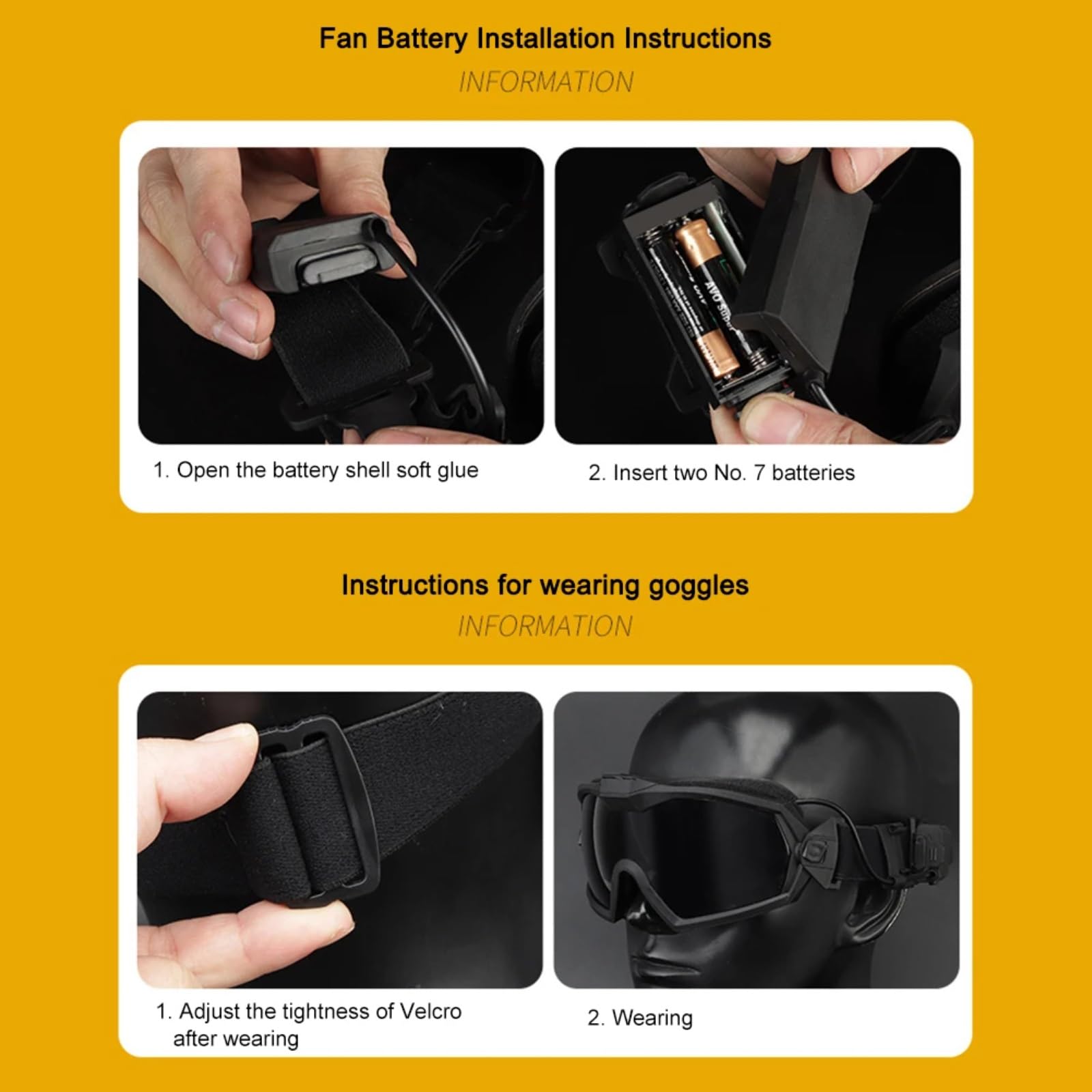 Antibeschlag Schutzbrille mit Mikrolüfter, Airsoft Paintball Schutzbrille, Kratzfest Augenschutz Outdoor Jagd Sport