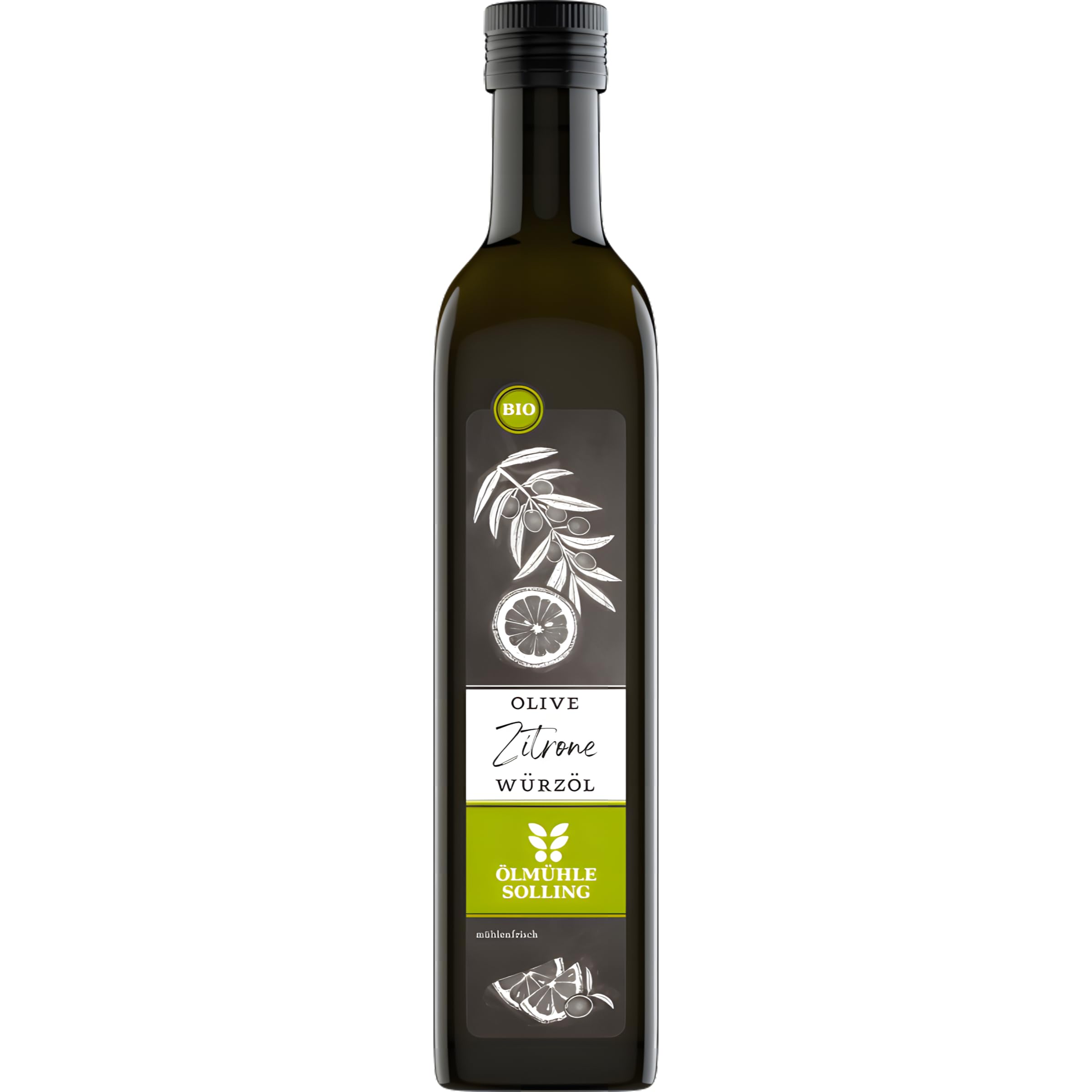 Ölmühle Solling Bio Olivenöl mit Zitrone, 1er Pack (1 x 500 ml)
