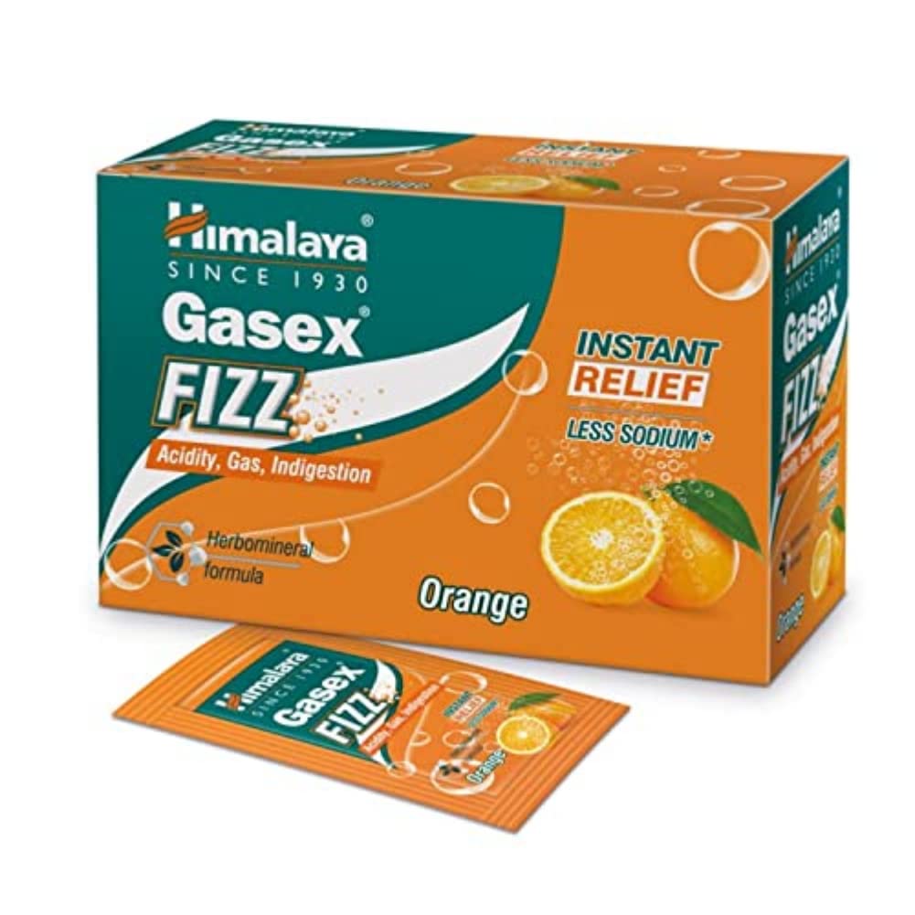 Himalaya GASEX FIZZ Instant relief from acidity Fast relief from gas, indigestion(Orange) (Pack of 25) (B0BN3TYPH9) Amazon Price History, Amazon Price Tracker