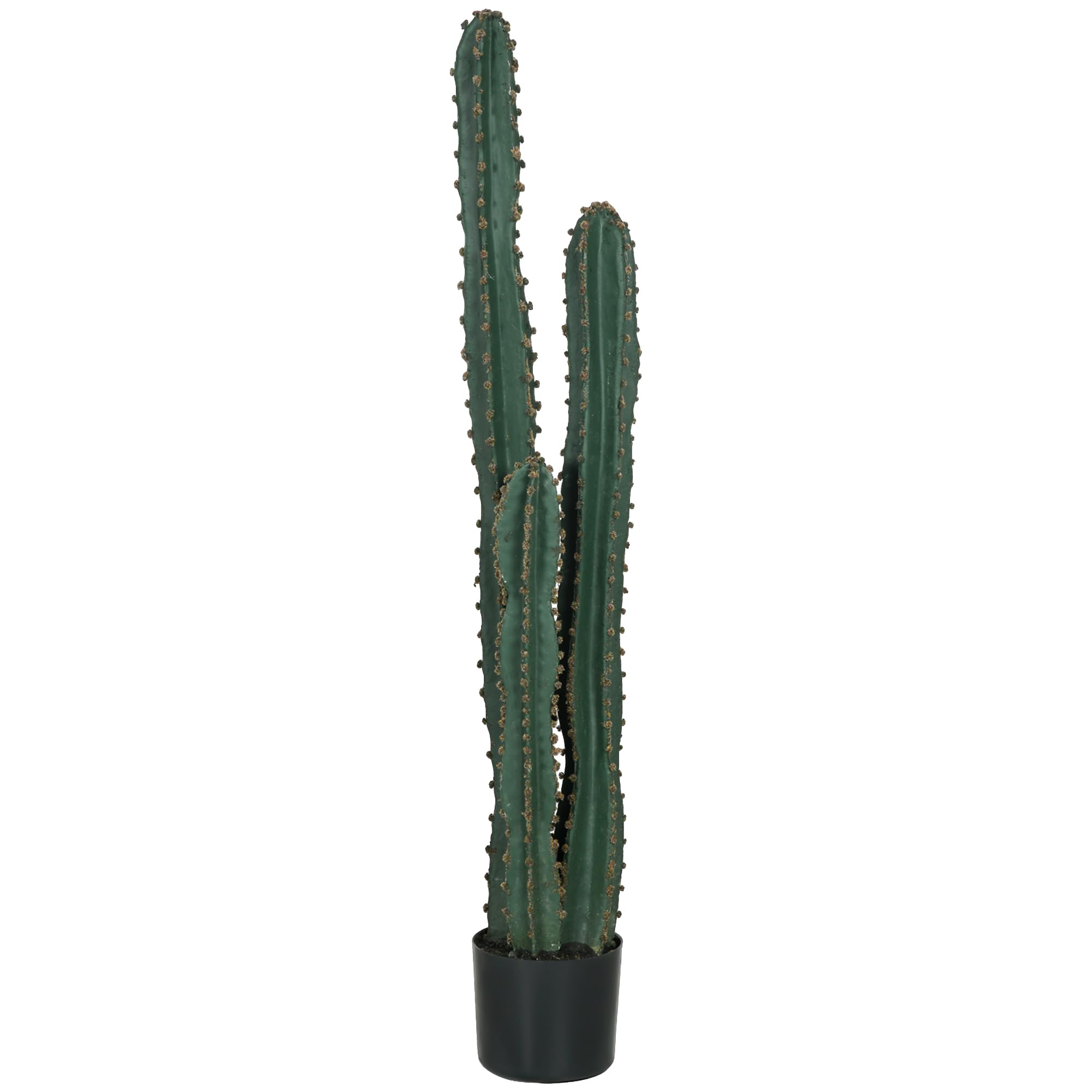 Outsunny Cactus Artificiel 120cm: Décoration Intérieure Sans Entretien