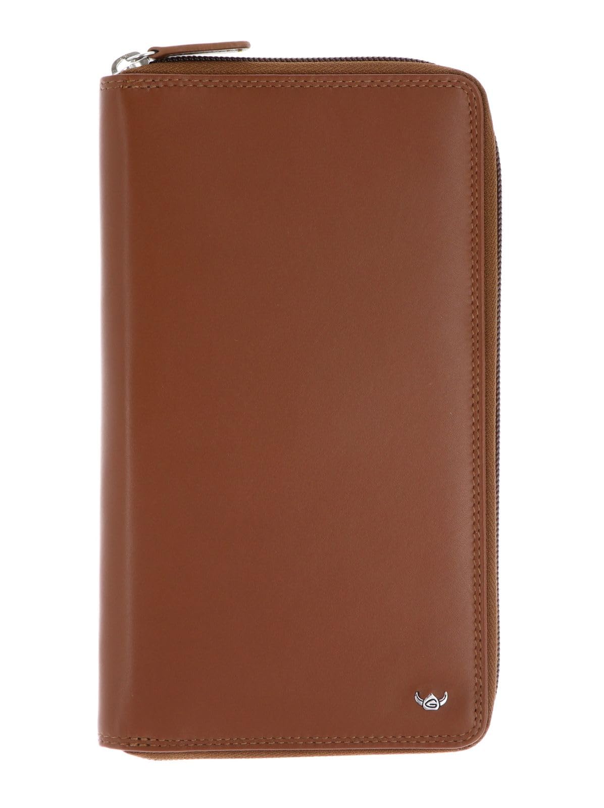 Golden Head Polo RFID Protect RV Travel portfel 4487, koniak, Einheitsgröße, Elegancki
