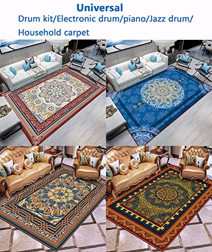 ZXHH Drummat/trommelmat, anti-geluk, geluidsbeschermingsmat, anti-vibratie, voor drumkkit, grote trommels en andere… - Image 7