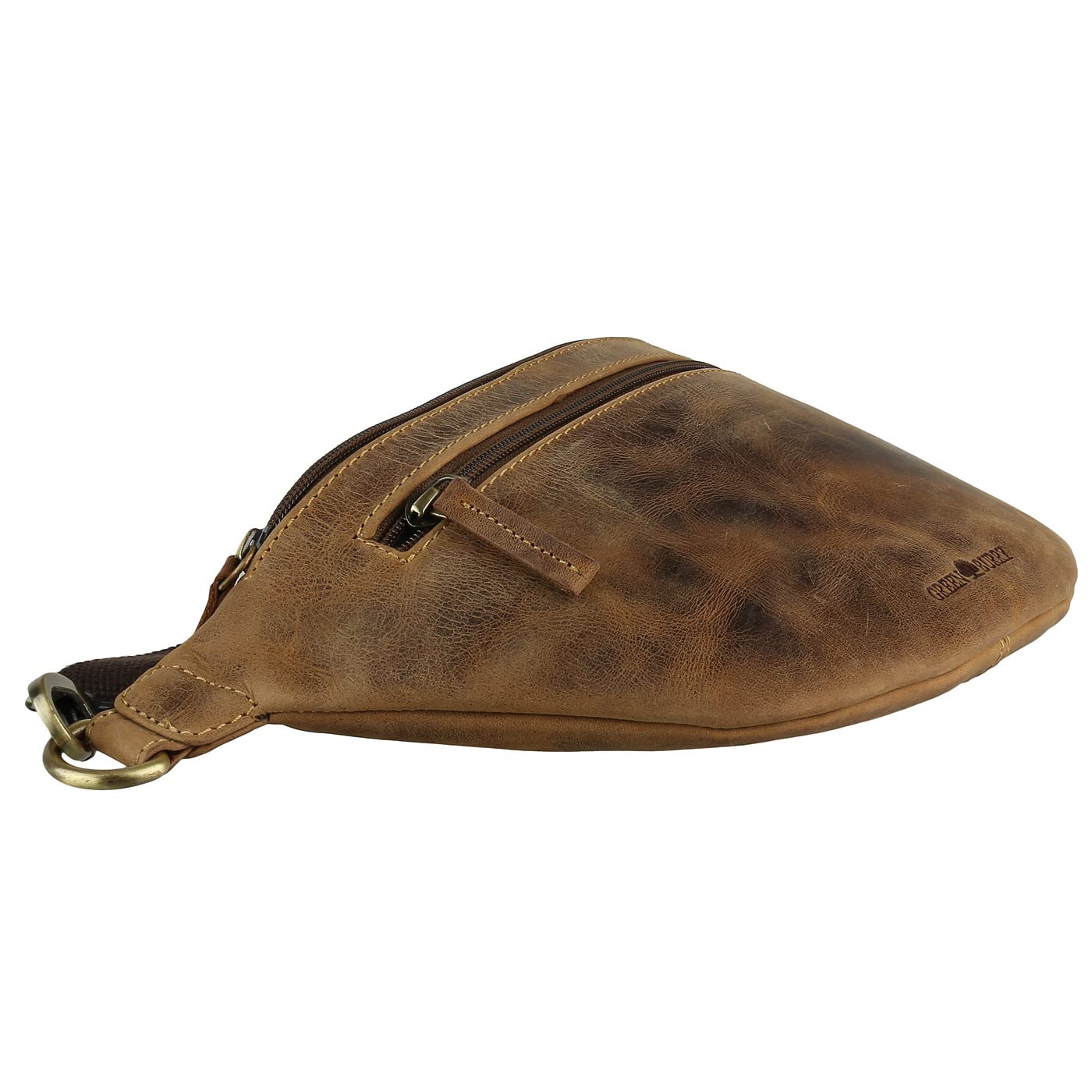 Greenburry Vintage Gürteltasche Leder 22 cm