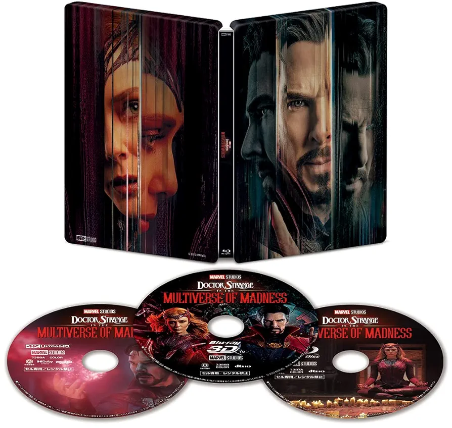 ドクター・ストレンジ3DBlu-rayスチールブック2作品 ドクター・ストレンジ3DBlu-rayスチールブック2作品