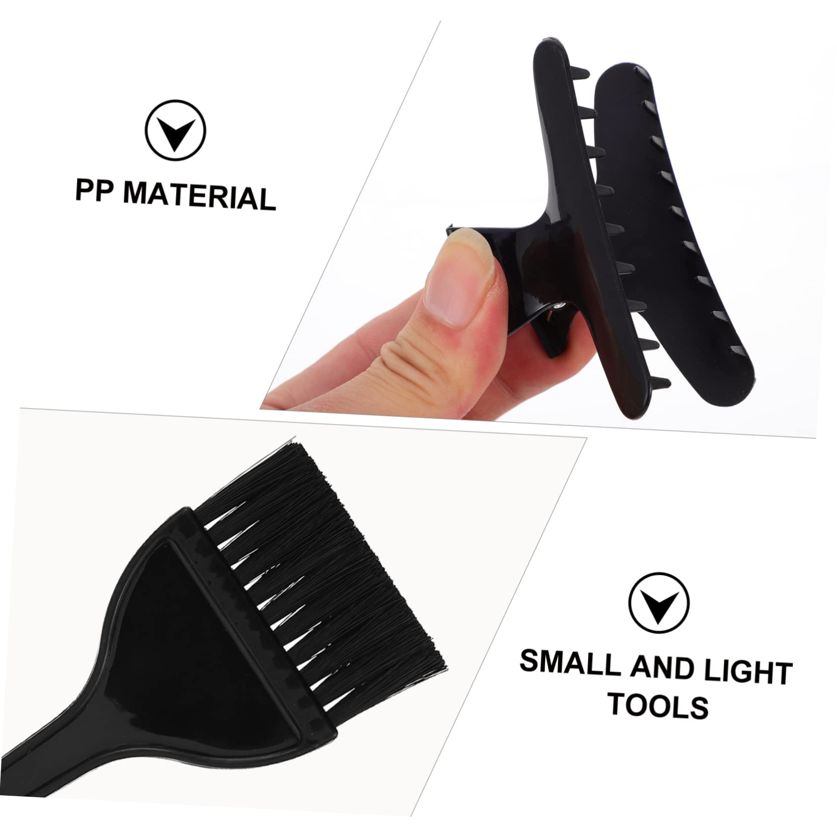 WOONEKY 11pezzi Mèches Per Capelli Con Kit Completo Cuffia in Silicone e Gancio Per Colorazione Strumenti Professionali Per Mèches e Trattamenti Casa Per Donne e Ragazze