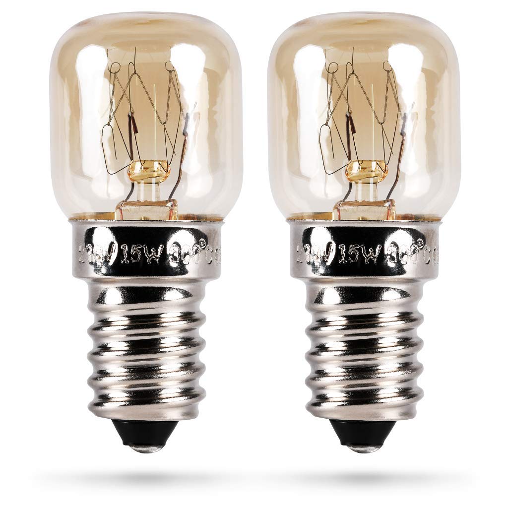 Greate 2 X 15 W 300 °C E14 Oven Light Bulbs – Resistant Up To 300 °C For Oven And Grill – T22, 75 Lumens & 2700K - View #8