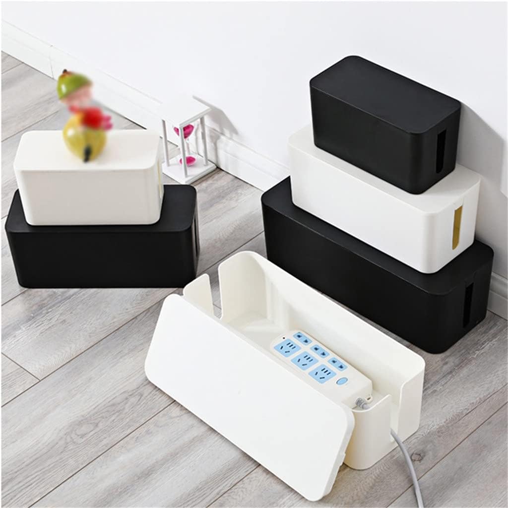 Plastic Wire Storage Box Power Line Storage Cases Junction Box Cable Tidy Storage Box Household Necessities image 2