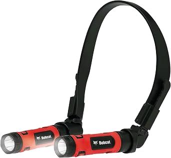 CJ TECH Bobcat Rechargeable Neck Light for Reading, Crafts, and Work Flexible LED Reading Light Around Neck with 3 Modes, Magnetic Base, Type-C Charging LED Hand Free Work Light