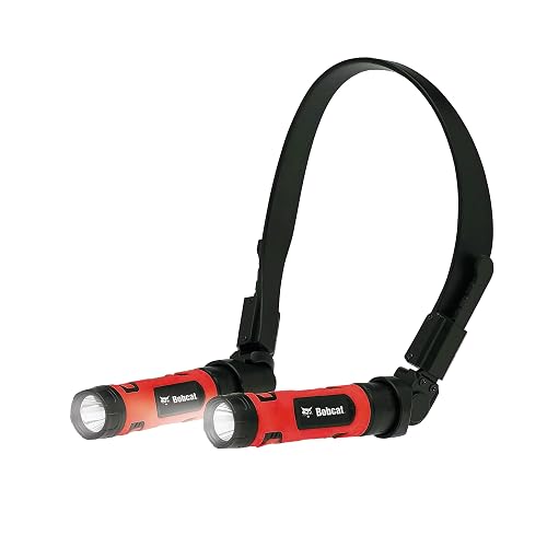 Bobcat Rechargeable Neck Light for Reading, Crafts, and Work –