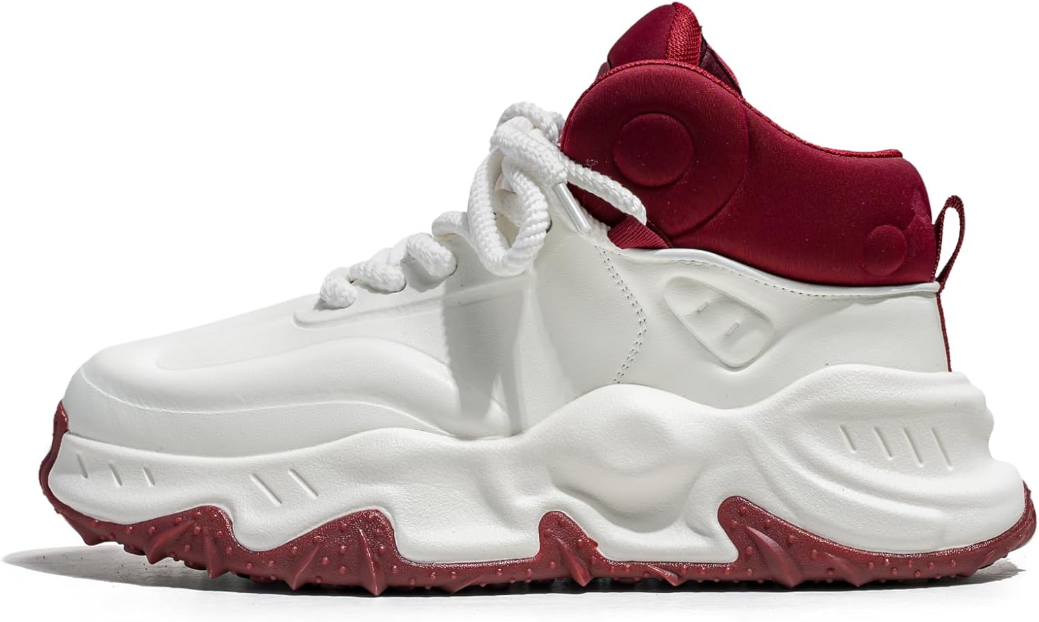 Men's Chunky High-Top Sneakers - Ideal for Gym Workouts