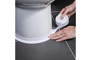 Self-Adhesive Caulk Strip for Toilet and Kitchen, 1.5x 10.5ft